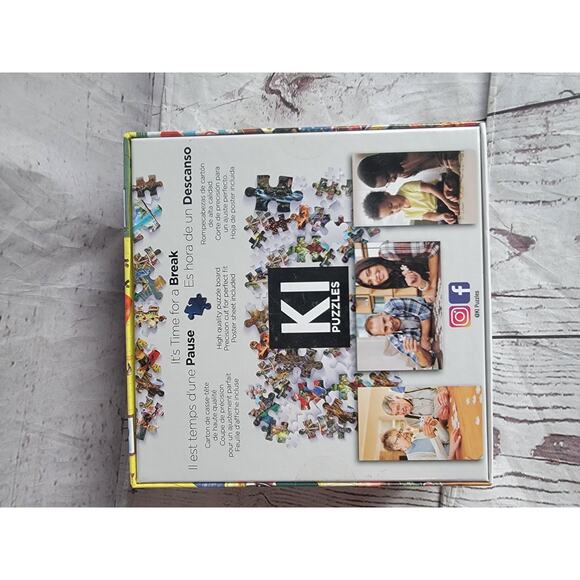 KI Puzzles Rosiland Solomon Fun In Bobby’s Room 1000 Piece Jigsaw Puzzle New - Picture 4 of 6